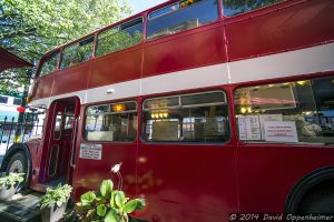 Asheville Double Decker Coffee Bus - Double D's Coffee & Desserts