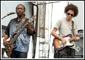 Nick Daniels and Ian Neville with Dumpstaphunk at Gathering of the Vibes