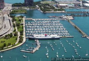 Chicago Skyline Aerial Photo