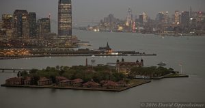 Ellis Island Aerial Photo