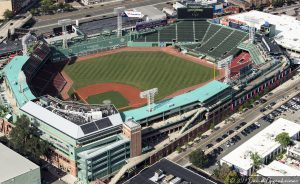 Fenway Park Stadium Aerial