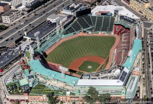 Fenway Park Stadium Aerial