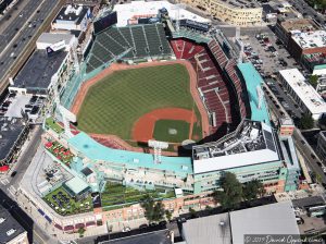 Fenway Park Stadium Aerial