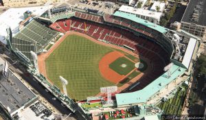 Fenway Park Stadium Aerial