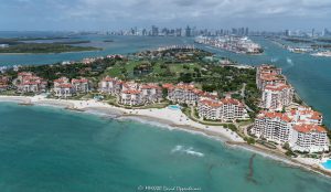 Fisher Island Aerial View