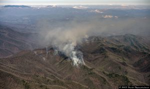 Forest Fire Blue Ridge Parkway