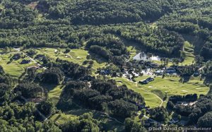 Furman University Golf Club Golf Couse Aerial