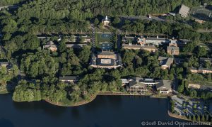 Furman University Campus Aerial