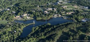 Furman University Campus Aerial