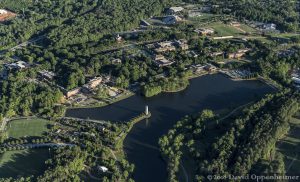 Furman University Campus Aerial