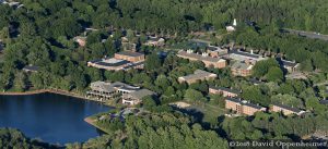 Furman University Campus Aerial