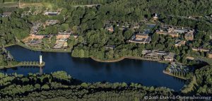 Furman University Campus Aerial