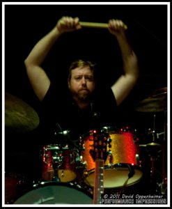 Joe Russo on Drums with Furthur at the Best Buy Theater - Times Square - New York City - March 10, 2011