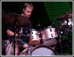 Joe Russo with Furthur at Verizon Wireless Amphitheatre at Encore Park in Alpharetta, GA