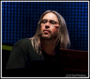 Jeff Chimenti with Furthur at Verizon Wireless Amphitheatre at Encore Park in Alpharetta, GA