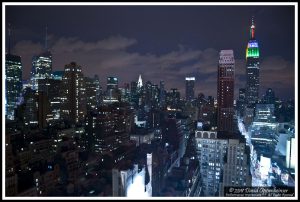 Tie Dye Empire State Building