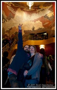 Radio City Music Hall in Rockefeller Center in New York City on Furthur Tour on 3-25-2011