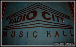 Radio City Music Hall in Rockefeller Center in New York City on Furthur Tour on 3-25-2011