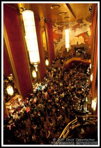 Radio City Music Hall in Rockefeller Center in New York City on Furthur Tour on 3-25-2011