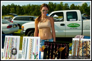 Model Rachel Prescott on Furthur Tour at Charter Amphitheatre at Heritage Park in Simpsonville