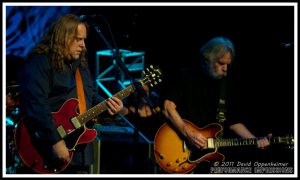 Warren Haynes and Bob Weir with Furthur on 3/13/2011 in New York City at Best Buy Theater