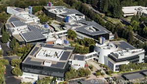 Googleplex Google Headquarters Aerial