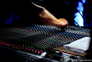 Festival Sound Mixing Board