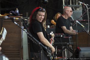 Jorgen Carlsson and Danny Louis with Gov't Mule at Bonnaroo