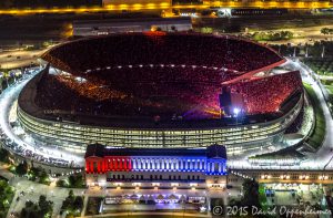 The Grateful Dead at Soldier Field Aerial Photo