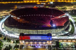 The Grateful Dead at Soldier Field Aerial Photo