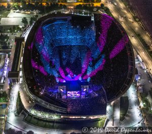 The Grateful Dead at Soldier Field Aerial Photo