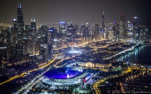 The Grateful Dead at Soldier Field Aerial Photo