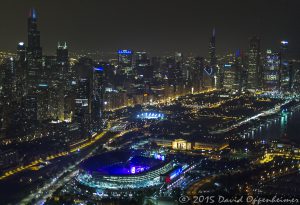 The Grateful Dead at Soldier Field Aerial Photo