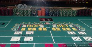 Craps Table at Harrah's Cherokee Casino Resort