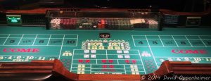 Craps Table at Harrah's Cherokee Casino Resort