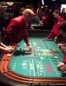 Craps Table at Harrah's Cherokee Casino Resort