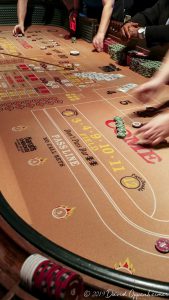 Craps Table at Harrah's Cherokee Casino Resort