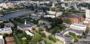 Harvard Business School at Harvard University Aerial