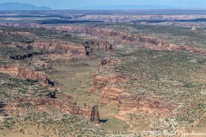 Hell Roaring Canyon Utah Aerial