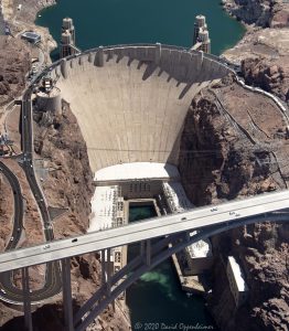 Hoover Dam Aerial View