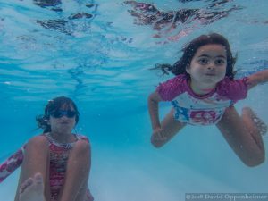 Swimming at Hotel Nikko in San Francisco, California