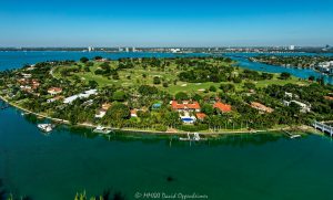 Indian Creek Island Miami aerial 9421 scaled