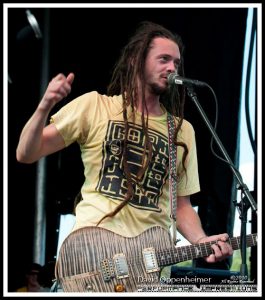 Jacob Hemphill with SOJA at All Good Festival 2010