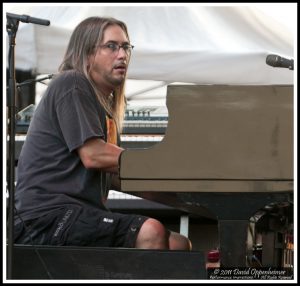 Jeff Chimenti with Furthur at Raleigh Amphitheater