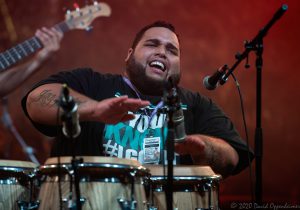 Jhair Sala on Percussion with The Lao Tizer Quartet