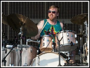 Joe Russo with Furthur at Charter Amphitheatre at Heritage Park in Simpsonville