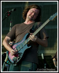 John Kadlecik with Furthur at Charter Amphitheatre at Heritage Park in Simpsonville