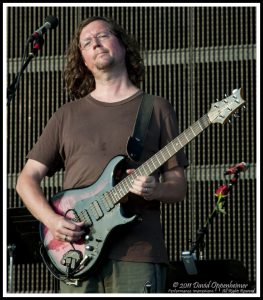 John Kadlecik with Furthur at Charter Amphitheatre at Heritage Park in Simpsonville