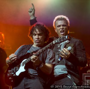 John Oates and Billy Idol