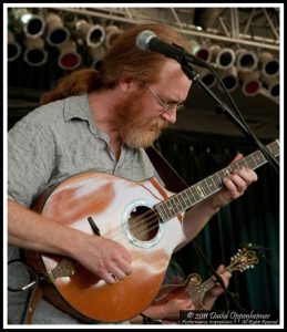 John Skehan with Railroad Earth at Bonnaroo 2011